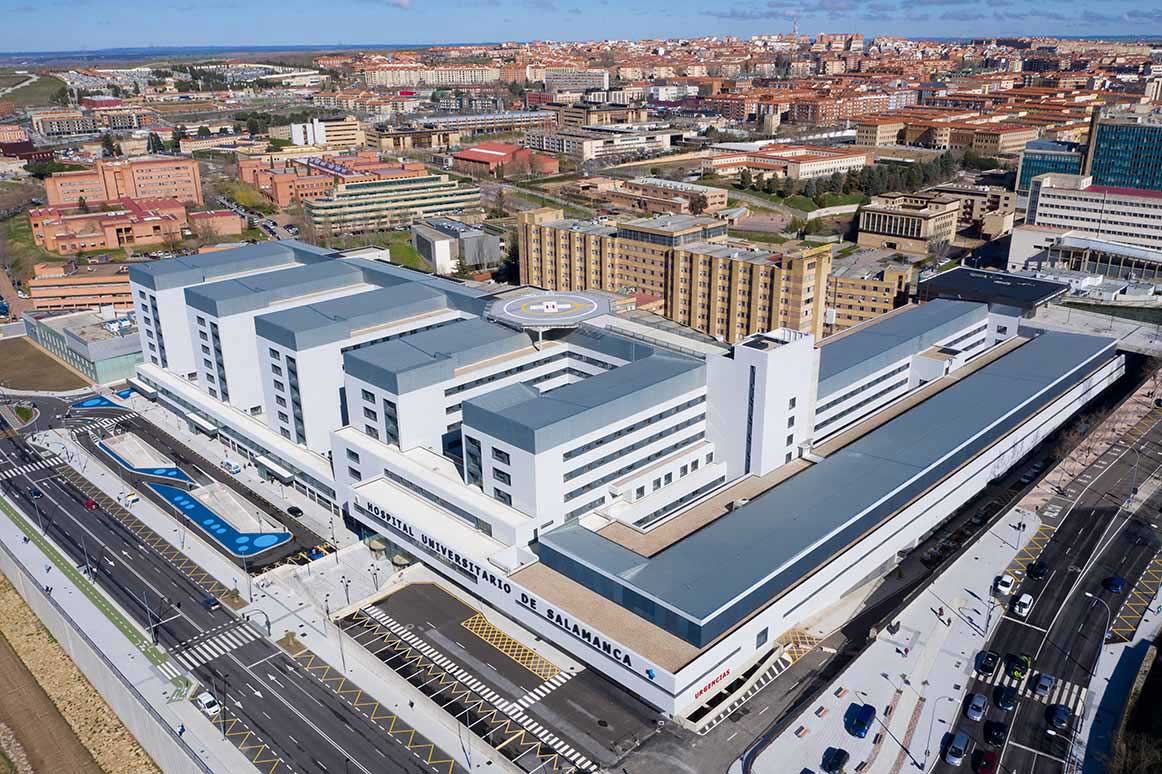 Hospital de Salamanca - Pavimento continuo Escoplast